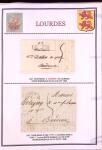 Collection d'exposition de 76 lettres sur les HAUTES