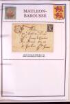 Collection d'exposition de 76 lettres sur les HAUTES