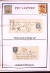 Collection d'exposition de 76 lettres sur les HAUTES