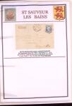 Collection d'exposition de 76 lettres sur les HAUTES