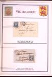 Collection d'exposition de 76 lettres sur les HAUTES