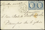LE DAGUERRE n°37 en paire OBL étoile 1 + CAD "Paris