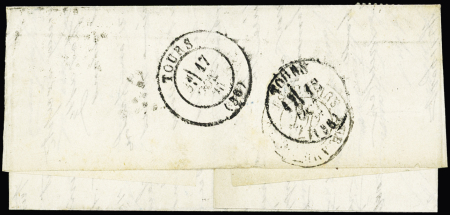 N°29 OBL   étoile 17 + CAD "Paris R. du Pont-Neuf"
