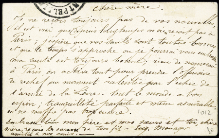 N°37 OBL étoile muette + rare CAD de route "5