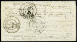 N°37 OBL   étoile 2 + CAD "Paris R. St Lazare" (19