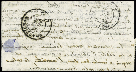 N°29 OBL étoile 22 + CAD "Paris R. Taitbout" (30