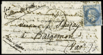 N°29 OBL étoile 22 + CAD "Paris R. Taitbout" (30