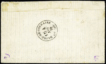 N°37 OBL   GC 347 + CAD "Paris les Batignolles" (30