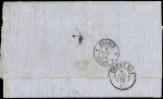 N°30 OBL étoile 4 + CAD "Paris R. d'Enghien" (27