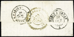 N°29B OBL CAD rouge "Paris (SC)" (15 oct 70) sur