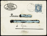 N°29   OBL étoile muette + CAD "Paris (60)" (4 fev