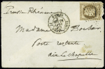 N°30 OBL étoile 1 + CAD "Paris PL. de la Bourse"