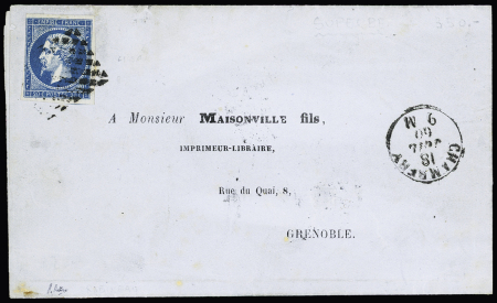 CHAMBERY grille sarde sur n° 14 de France (filets