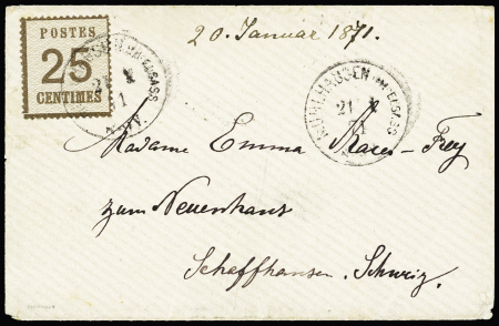 Alsace-Lorraine n°7 OBL CAD "Mulhausen in Elsass"