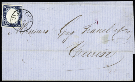 AIX LES BAINS càd sarde 06.04.1859 sur n° 12 sur