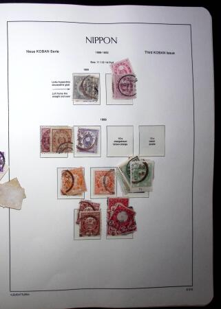 1871-1960, Attractive collection of Japan in one stockbook,