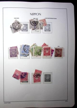 1871-1960, Attractive collection of Japan in one stockbook,
