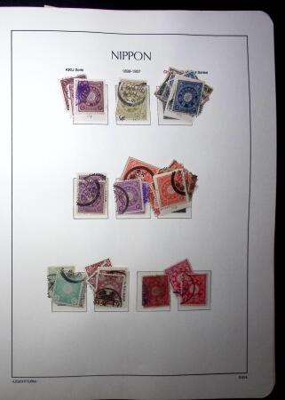 1871-1960, Attractive collection of Japan in one stockbook,
