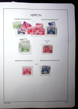 1871-1960, Attractive collection of Japan in one stockbook,