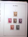 1877-1950, Chiefly mint collection of San Marino in