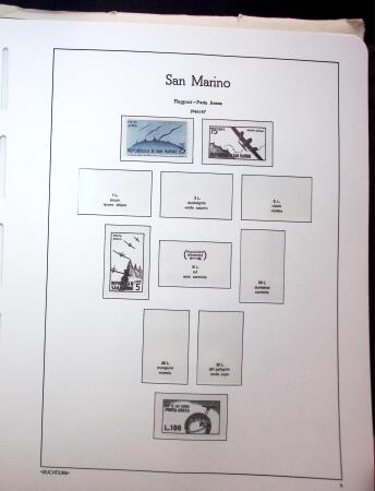 1877-1950, Chiefly mint collection of San Marino in