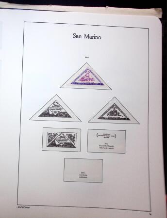 1877-1950, Chiefly mint collection of San Marino in