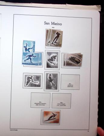 1877-1950, Chiefly mint collection of San Marino in