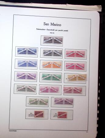 1877-1950, Chiefly mint collection of San Marino in