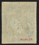 N° 35 25c bleu, quasi **, trace invisible, TTB, R.