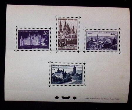 N°  905, 916, 917, 924, Sites et monuments, RR, tirage