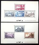 N° 1036 à 1042, Série touristique 1952, TTB, RR,