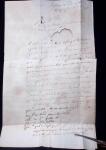 1794 Folded entire from Baltimore to Philadelphia bearing