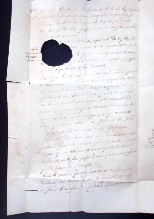 1794 Folded entire from Baltimore to Philadelphia bearing