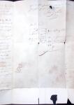 1794 Folded entire from Baltimore to Philadelphia bearing
