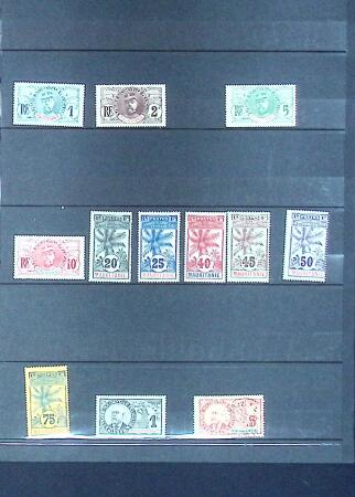 1906 Palmier-Faidherbe-Ballay 5 séries de Poste, plus