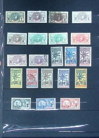 1906 Palmier-Faidherbe-Ballay 5 séries de Poste, plus