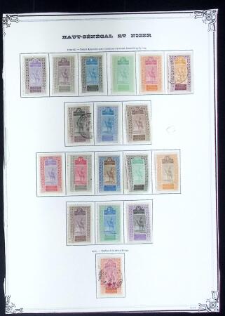 1906 Palmier-Faidherbe-Ballay 5 séries de Poste, plus