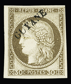 N° 10 30c brun, neuf sans gomme, TB
