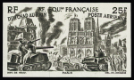 Poste aérienne n° 44 à 49 Série Tchad au Rhin non