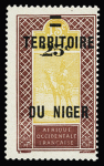 N° 3a non dentelé, bdf, et n° 18 variété surcharge