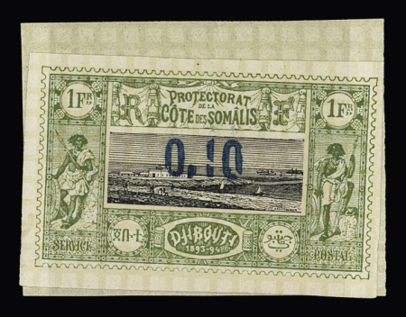 N° 23a 0,05 sur 75c, et n° 24 0,10 sur 1f, **, très