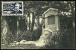 N°1026 30f. Jules Verne, 2 cartes maximum cad d'Amiens