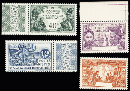 N° 149a, 150a, 151a, 152a, tous sans CAMEROUN, **,