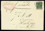 N°75,   LD, OBL Robert Espagne Meuse (1894) sur imprimé