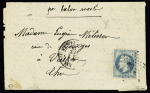 N°29   OBL étoile 9 + CAD "Paris R. Montaige" (2