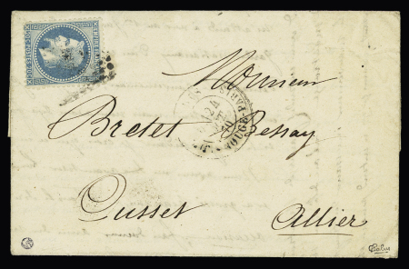 N°29 OBL   GC 2523 + CAD "Paris Montrouge-Paris"