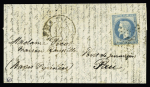 N°29B OBL étoile 32 + CAD "Paris R. de la Ste