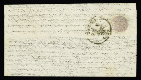 N°37 OBL étoile 8 + CAD "Paris R. d'Antin" (20