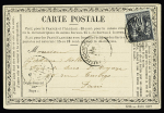 N°89 OBL sur CP privée "L.H. Daime Roux Ainé et Cie