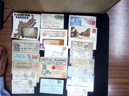 1890-1960 Plus de 9000 lettres semi modernes classées